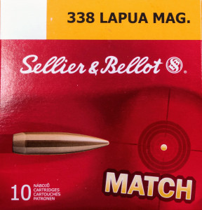 Amunicja S&B 338 Lapua Magnum HPBT 19,4g
