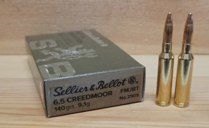 Amunicja S&B 6,5 Creedmoor FMJ 9,1g