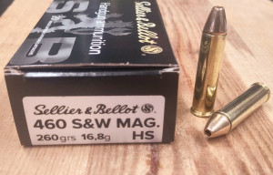 Amunicja S&B 460 S&W Mag. HS 16,8g 260grs