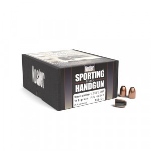 Pociski Nosler 9mm .355 115gr JHP