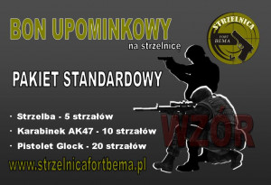 Bon upominkowy, pakiet standardowy