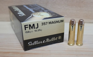 Amunicja S&B 357 Magnum FMJ 10,25g