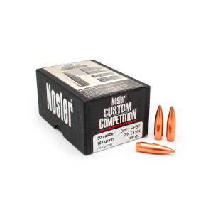 Pociski Nosler 30 Cal 168gr CC HPBT