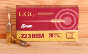 Amunicja GGG 223 Rem. HPBT 77grs GPR14(op. 20nb.)
