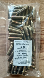 Amunicja B-N 357 MAG FMJ 158gr