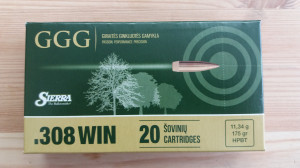 Amunicja GGG 308 Win. HPBT 175gr GPX15(op. 20nb.)